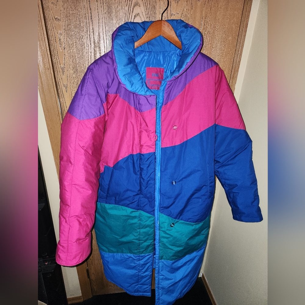 London Fog Colorful Womens Puffer Jacket